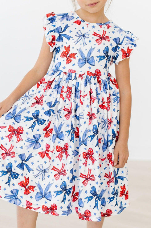 born-to-sparkle-flutter-sleeve-twirl-dress Mila &  Rose - Sophia's Style--2T--3